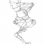 Another Robot Drawing.. (IF: Wrapped)