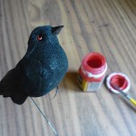 how to make creepy halloween birds