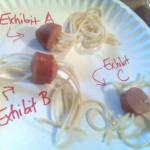 experiments in hotdog noodles - dabbled .org