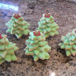 Stacked Christmas Tree cookies tutorial