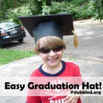 make a paper grad hat dabbled.org