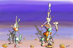 Illustration Friday - "Homage"