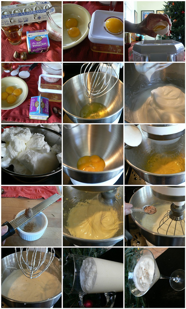 Making Eggnog
