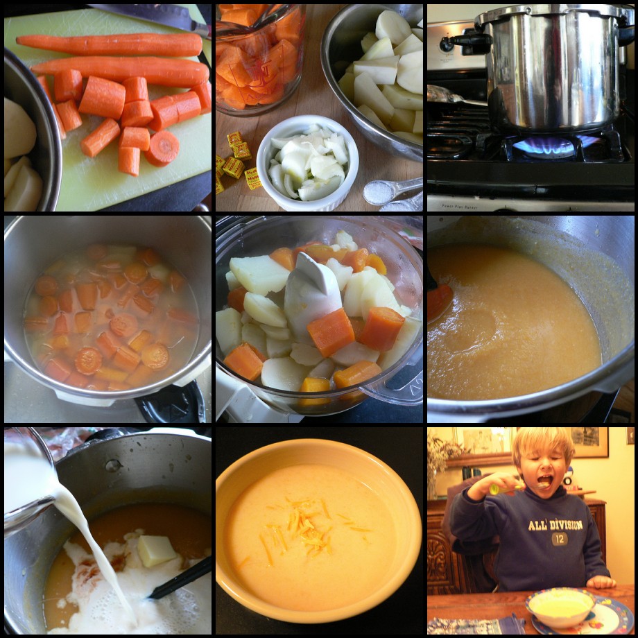How to make an easy Carrot Vichyssoise