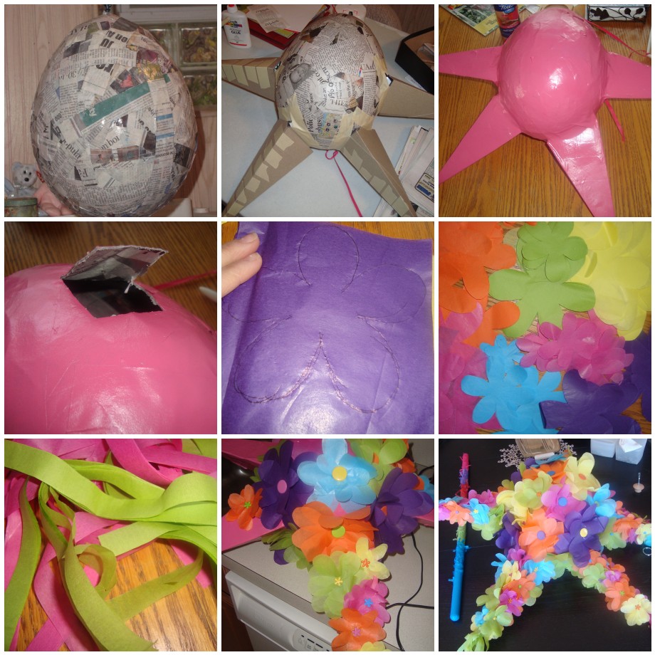 How to Make a Flower Pinata, just in time for Cinco De Mayo!
