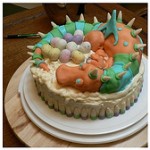 Finished Dragon Cake...