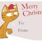 Free Christmas gift tag 