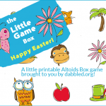 Little Game Box for your Easter Basket