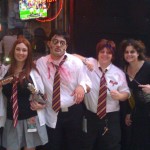Zombie Harry Potter and crew Zombie Harry Potter and crew