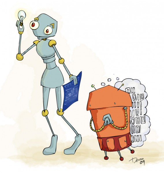 This week's Illustration Friday, colored