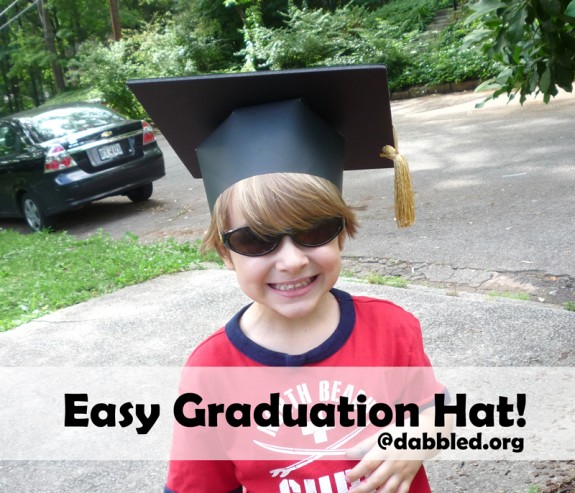 how to make a paper graduation cap