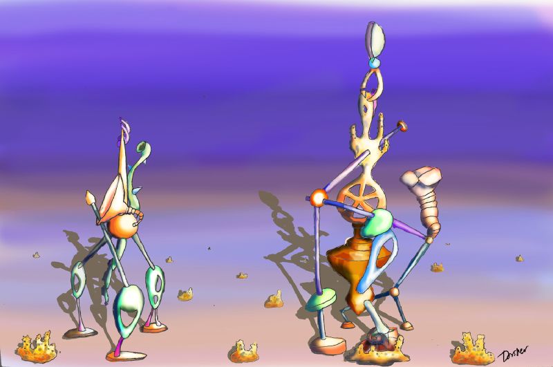 Illustration Friday - "Homage"