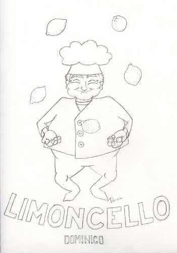 Original sketch for this week's illustration friday