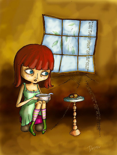 Little Miss Muffet - Latest in the Dark Nursery Rhyme series