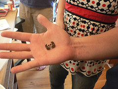 Finished Skull charm