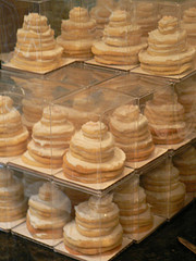 Making the cookie cakes