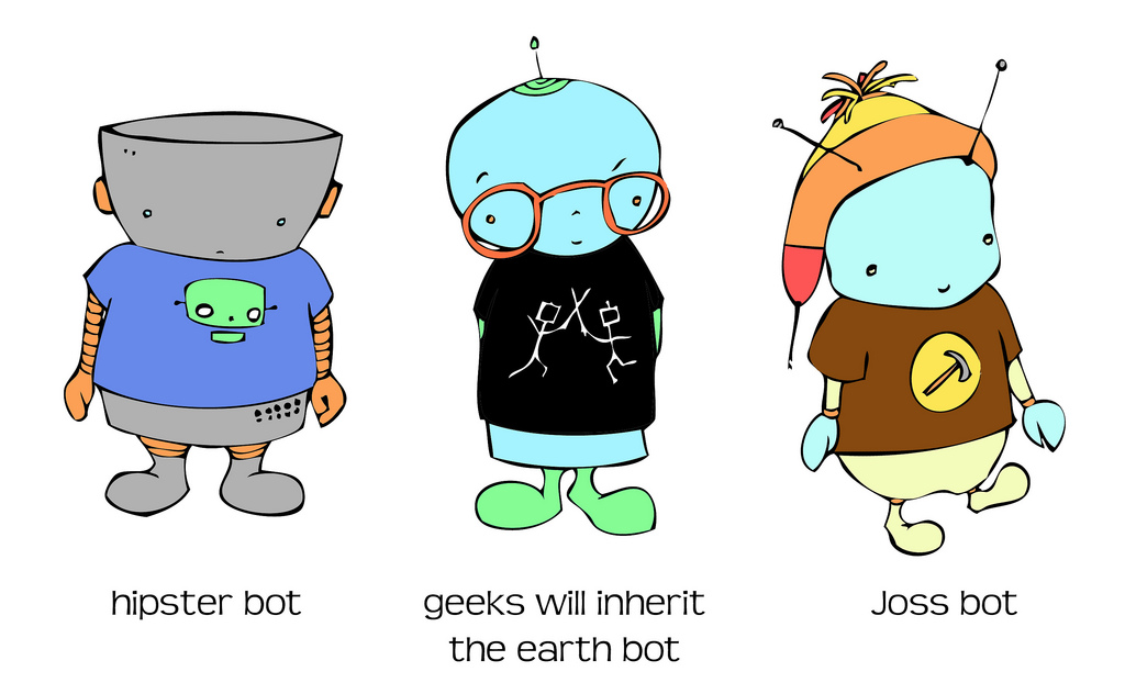 T-shirt Wearing Bots