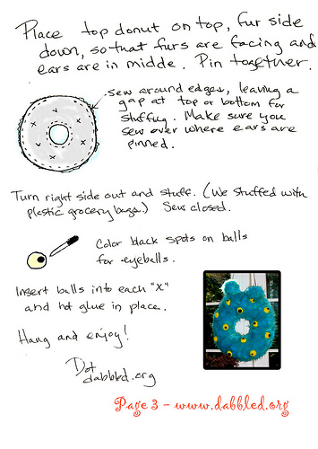 Halloween Monster Wreath Tutorial