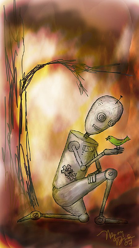 doodle art, colored.