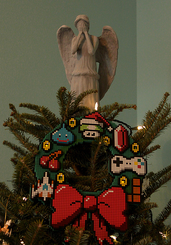 Dr Who Don't Blink Angel Treetopper